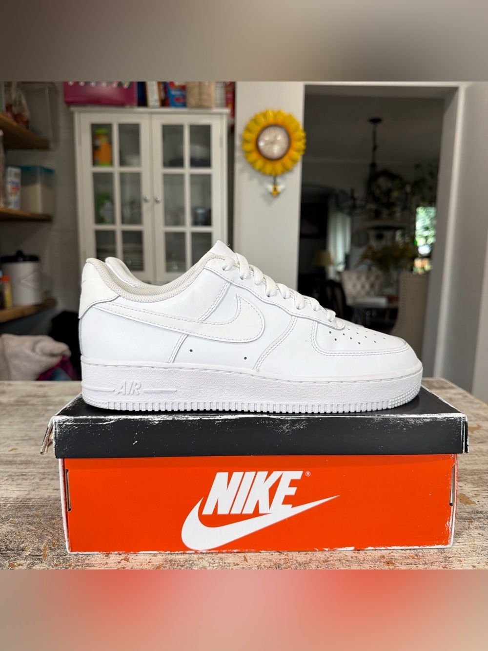 Nike Air Force 1 Low ‘07 Triple White DD8959-100, Women's Size 10